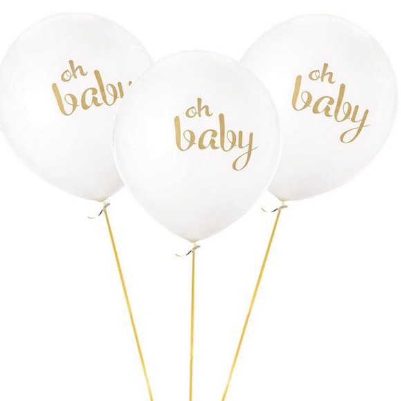 Gold Baby Shower Party Decorations - Picture 4 of 6